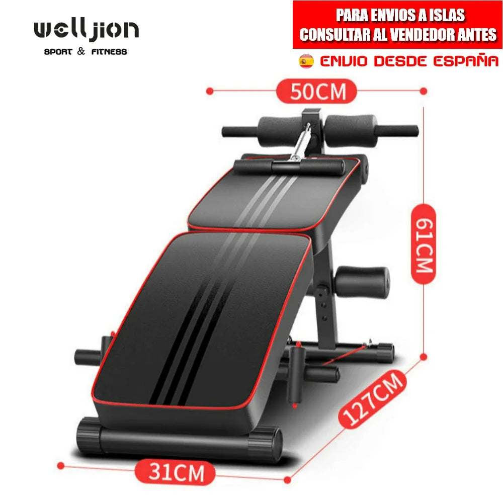 Dumbbell Stool Foldable Weight Bench Incline Weight Bench Multifunctional Bodybuilding for Comprehensive Training Fitness Machine Gym Home