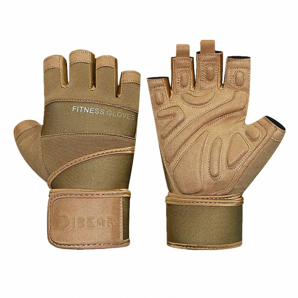 Bodybuilding Gym Gloves Weightlifting Dumbbell Kettlebell Pull Ups  Workout Fitness Gloves For Man Women Crossfit Training