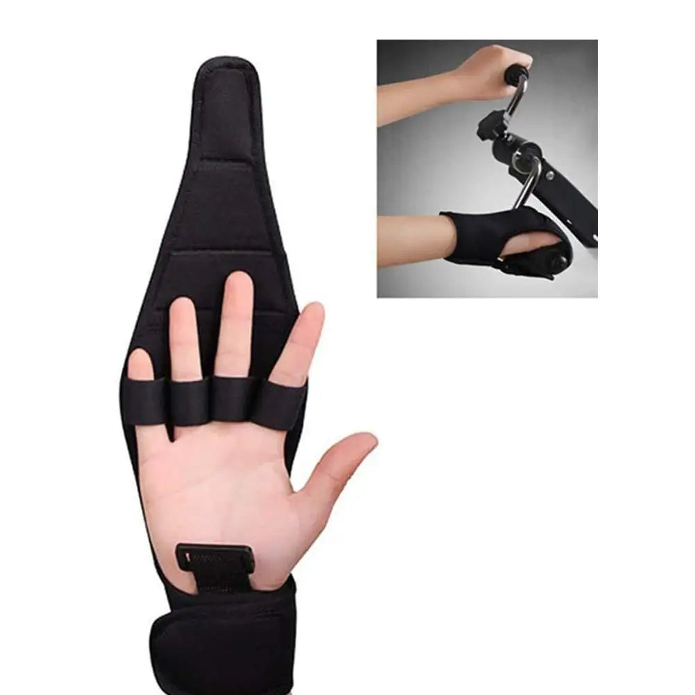 1PC Anti-Spasticity Fitness Finger Rehabilitation Auxiliary Gloves Grip Splint Finger Hand Recovery Impairment Fixed Hand Glove