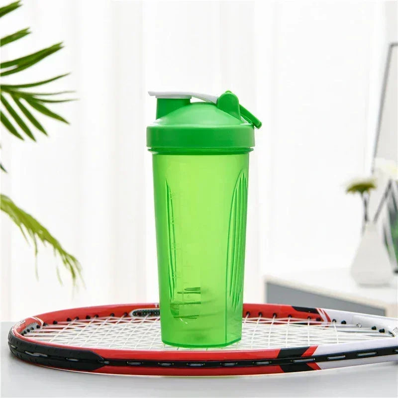 600ml Portable Protein Powder Shaker Bottle Leak Proof Water Bottle for Gym Fitness Training Sport Shaker Mixing Cup
