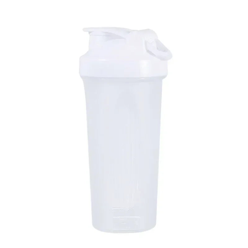 600ml Portable Protein Powder Shaker Bottle Leak Proof Water Bottle for Gym Fitness Training Sport Shaker Mixing Cup
