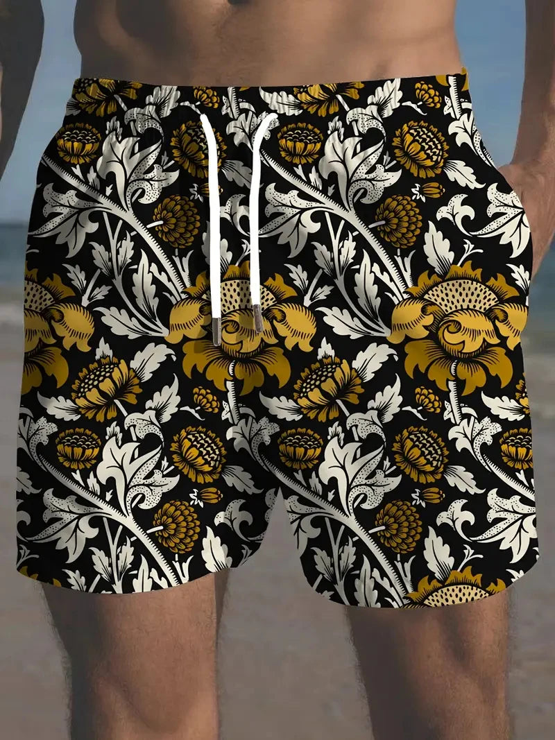 Summer Casual Designer Shorts 3D Men's