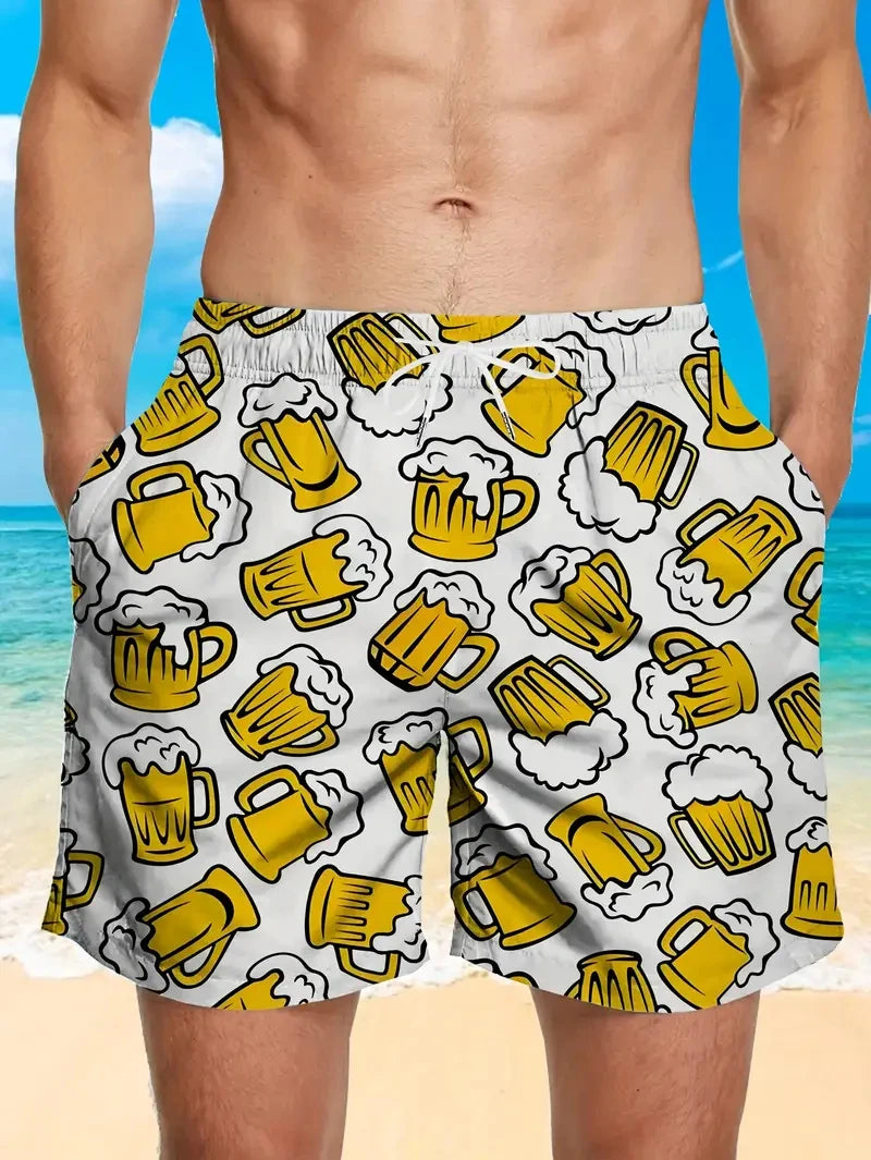 Summer Casual Designer Shorts 3D Men's