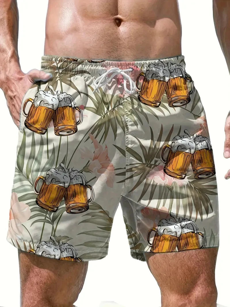 Summer Casual Designer Shorts 3D Men's